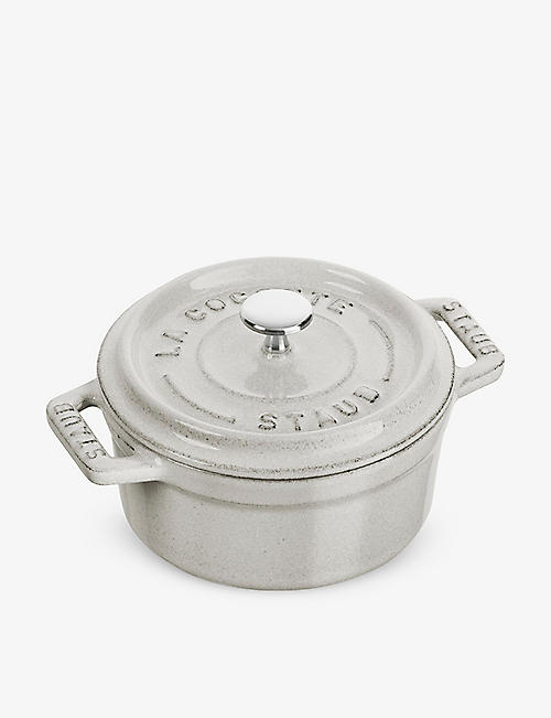 STAUB: Mini Cocotte cast-iron casserole dish 12.8cm x 19.5cm