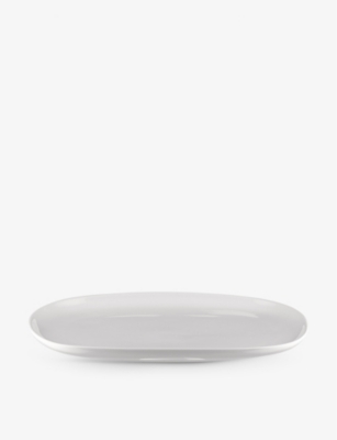 ALESSI: Itsumo oval porcelain serving plate 25cm