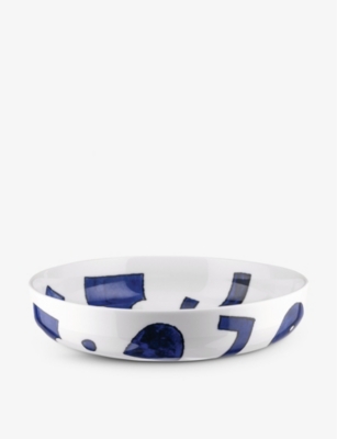 ALESSI: Itsumo Yunoki porcelain soup bowls set of four 20cm