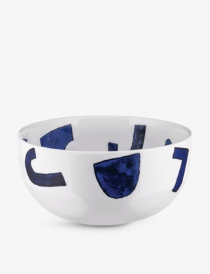 Alessi Blue Itsumo Porcelain Salad Bowl 20cm