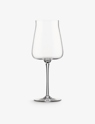 Alessi Clear Eugenia White Wine Glass 21.6cm In Transparent