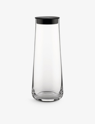 ALESSI: Eugenia glass pitcher with cap 25cm