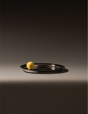 ALESSI: Kuru Kuru stainless-steel tray 40cm