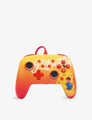 POWERA: Oran Berry Pikachu Enhanced Wired Controller for Nintendo Switch