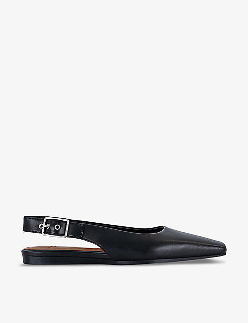 VAGABOND: Wioletta slingback leather heels