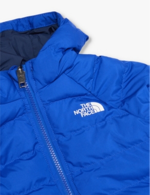 Shop The North Face Revers Perrito Shell Jacket 2-7 Years Blu In Blue