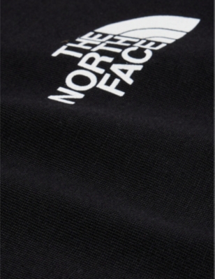 THE NORTH FACE BRANDED-PRINT LONG-SLEEVED COTTON-JERSEY T-SHIRT 5-16 YEARS 