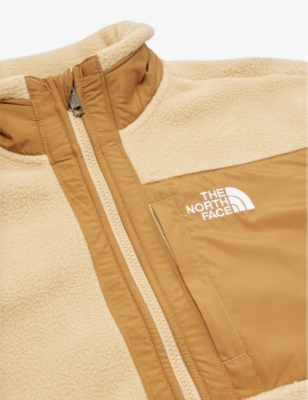 Shop The North Face Yumiori Embroidered Branding Woven Jacket In Khaki Stone