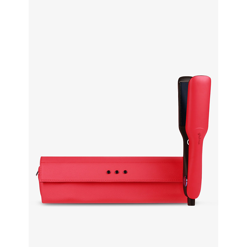 Ghd Colour Crush Max Limited-edition Wide-plate Hair Straighteners In White
