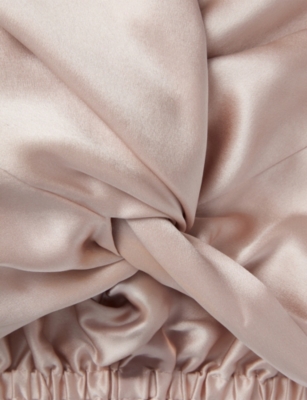 THE WHITE COMPANY: Elasticated Silk Turban