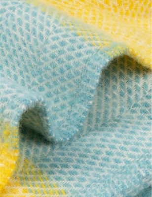 HEATING & PLUMBING LONDON: Evening Tales super-soft wool throw 183cm x 150cm