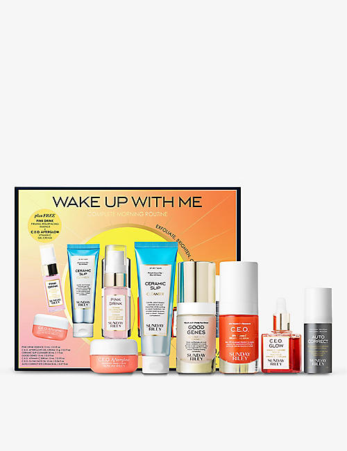 SUNDAY RILEY: Wake Up With Me Complete Morning Routine gift set