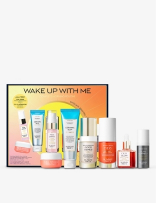 Shop Sunday Riley Wake Up With Me Complete Morning Routine Gift Set