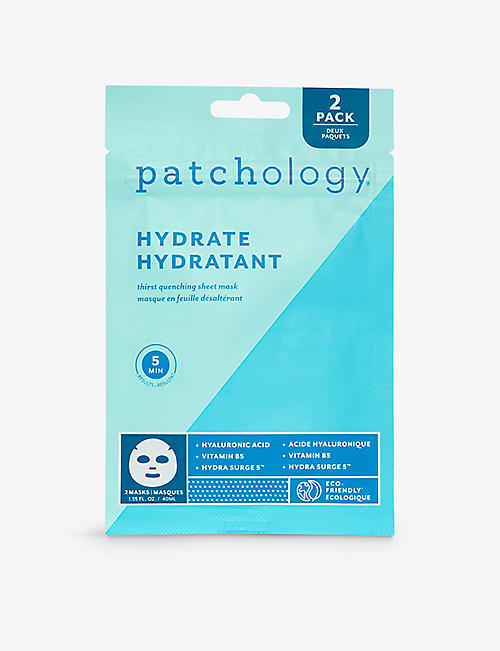PATCHOLOGY: Hydrate sheet mask pack of two