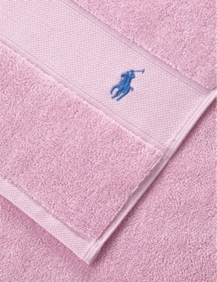 Carmel logo-embroidered cotton bath sheet 90cm x 160cm