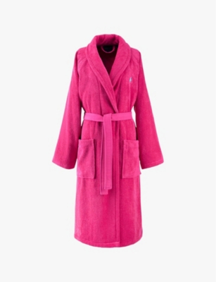 RALPH LAUREN HOME: Logo-embroidered relaxed-fit cotton bathrobe