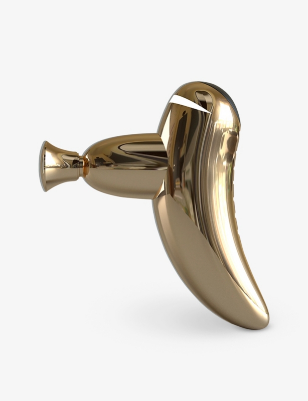 Mini percussive thermal massage gun