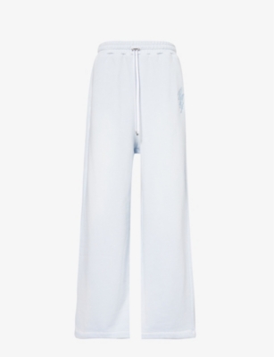 AMIRI: Logo-embroidered relaxed-fit cotton-jersey jogging bottoms