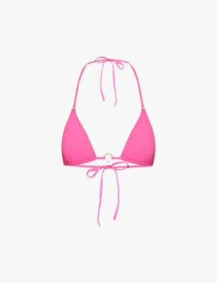 MELISSA ODABASH: Venice halterneck triangle bikini top