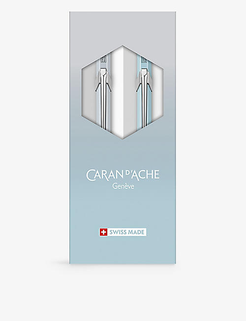 CARAN DACHE: Caran d'Ache x Nespresso special-edition 849 aluminium ballpoint pen