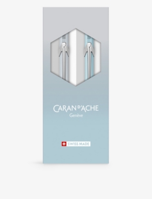 CARAN DACHE: Caran d'Ache x Nespresso special-edition 849 aluminium ballpoint pen