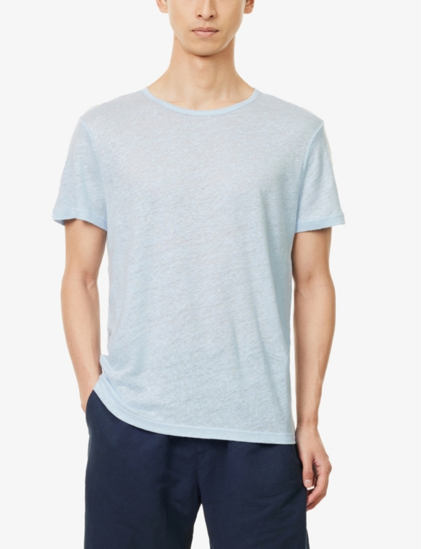 Jordan short-sleeved linen T-shirt