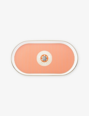 CARTIER: Cartier Characters graphic-print medium porcelain tray 31.2cm