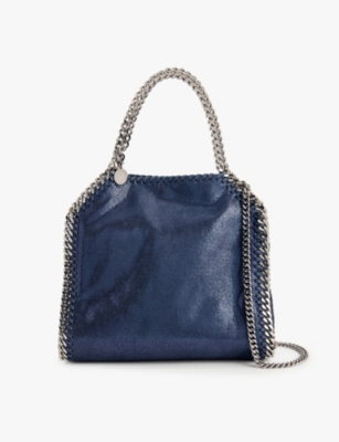 STELLA MCCARTNEY Falabella mini woven shoulder bag Selfridges