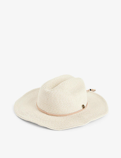 SEAFOLLY: Coyote packable woven hat
