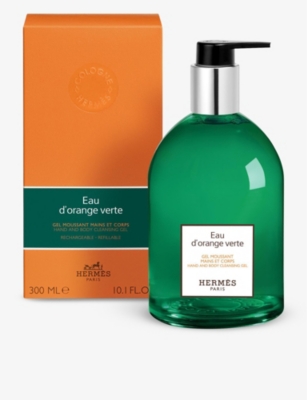 Hermes Eau D'orange Verte Hand And Body Cleansing Gel Bottle 300ml