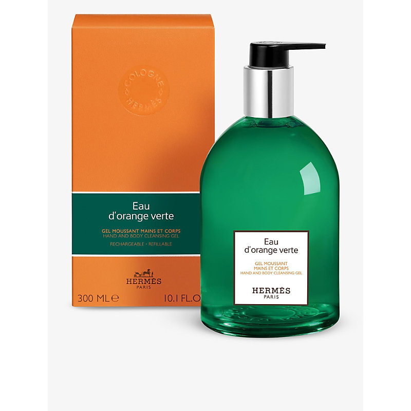 Shop Hermes Eau D'orange Verte Hand And Body Cleansing Gel