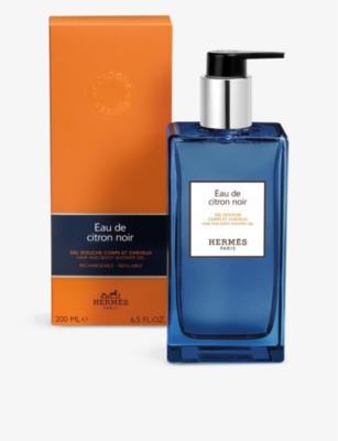 Shop Hermes Eau De Citron Noir Hair And Body Shower Gel