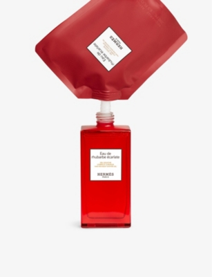 HERMES: Eau de Rhubarbe Écarlate shower gel refill 200ml