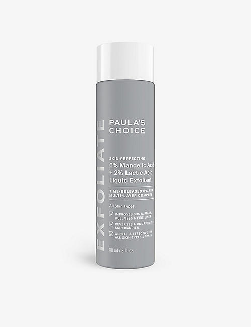 PAULA'S CHOICE: Skin Perfecting 6% mandelic acid and 2% lactic acid liquid exfoliant 88ml