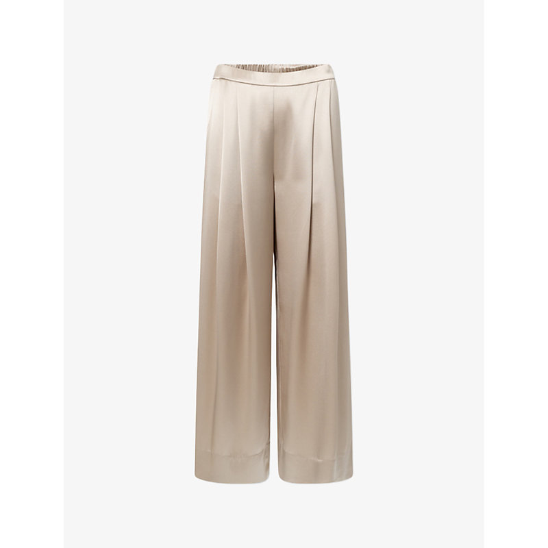 Lovechild Womens Champagne Mary Ann Loose Fit Trousers