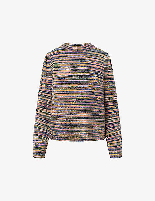 NUE NOTES: Jude stripe knitted jumper
