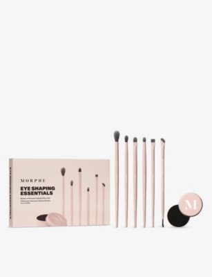 MORPHE EYE SHAPING ESSENTIALS BAMBOO AND CHARCOAL INFUSED EYE BRUSH SE 