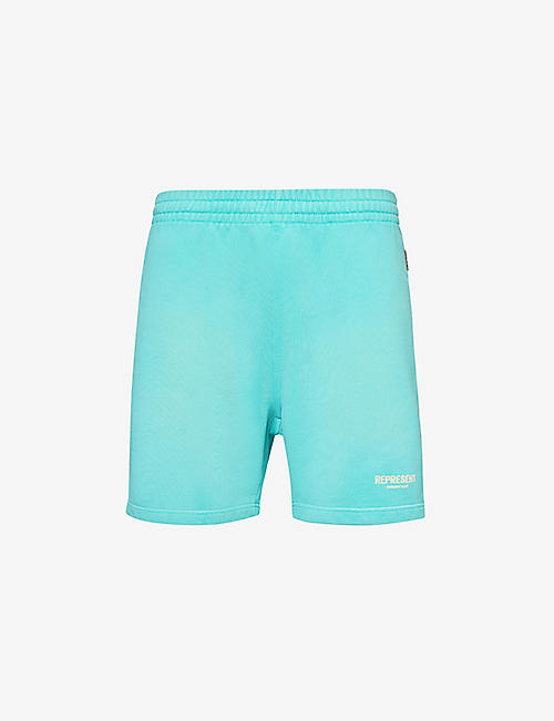REPRESENT: Owners' Club relaxed-fit cotton-jersey shorts