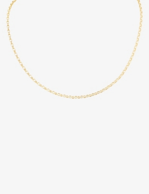 Shop La Maison Couture Women's Gold Matilde Corrente Recycled 14ct Yellow-gold Necklace