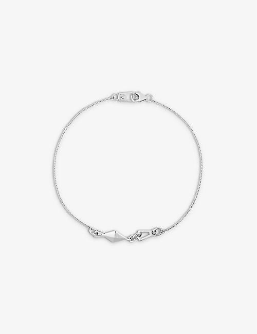 LA MAISON COUTURE: MATILDE Bound recycled 14ct white-gold bracelet