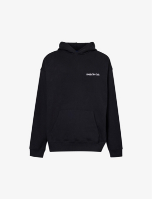 Awake Ny "serif" Sweatshirt In Black