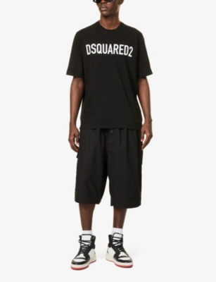 Dsquared² Black Cotton Sportswear