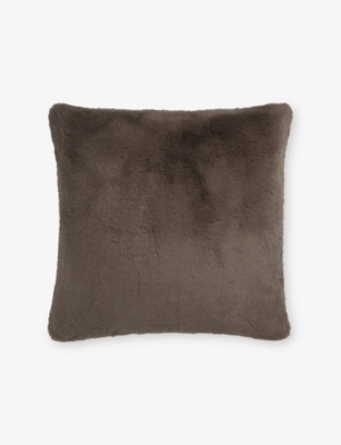 THE WHITE COMPANY: Super Soft Large Faux-Fur Cushion