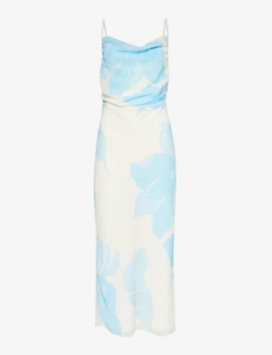 PRETTY LAVISH: Keisha floral-print woven chiffon dress