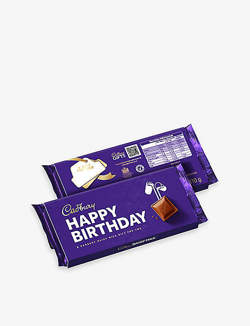 CADBURY: Happy Birthday Dairy Milk chocolate bar 850g