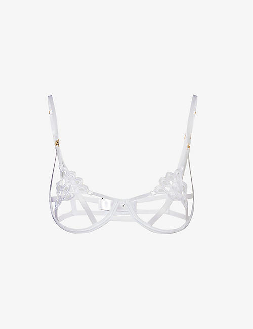 BLUEBELLA: Aria cut-out underwired lace bra