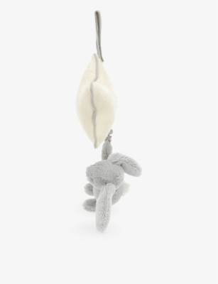 JELLYCAT: Bashful Bunny woven musical toy 30cm