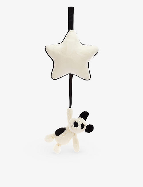 JELLYCAT: Bashful Puppy woven musical toy 30cm