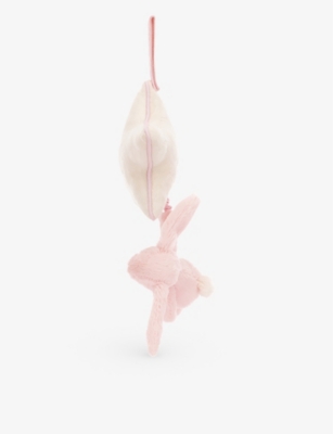JELLYCAT: Bashful Bunny woven musical toy 30cm
