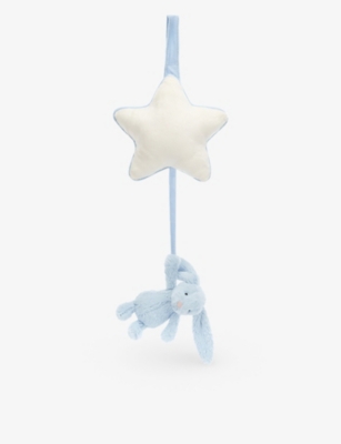 JELLYCAT: Bashful Bunny musical pull toy 30cm